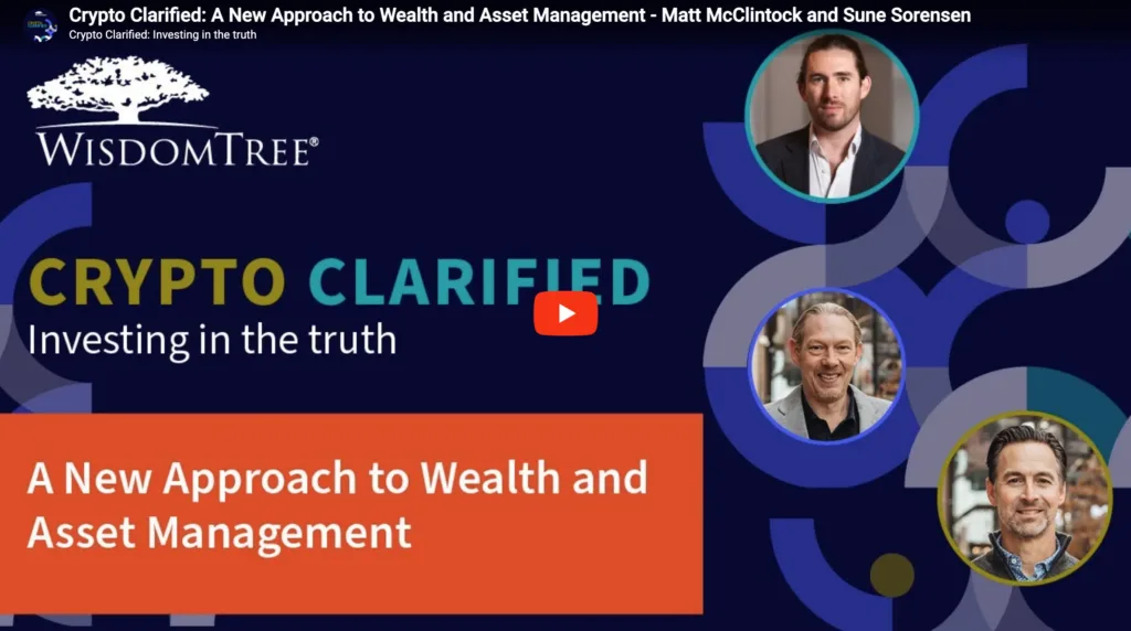 Crypto Clarified: A New Approach to Wealth and Asset Management Podcast