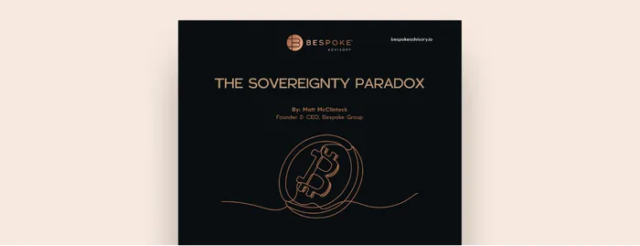 The Sovereignty Paradox